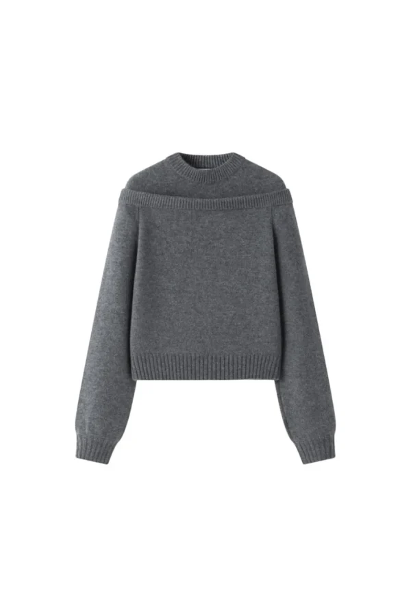 Viktoria Chan Knitwear | Tops & Blouses | Atlas doubled neck knit