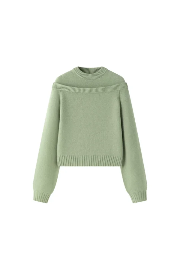 Viktoria Chan Knitwear | Tops & Blouses | Atlas doubled neck knit
