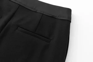 Viktoria Chan Pants | Aw24 | Cosmos wide leg wool trousers