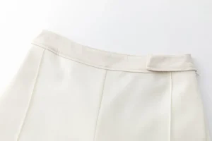Viktoria Chan Pants | Aw24 | Cosmos wide leg wool trousers