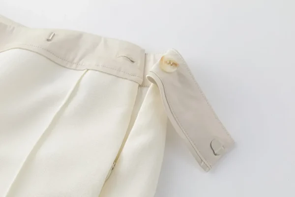 Viktoria Chan Pants | Aw24 | Cosmos wide leg wool trousers
