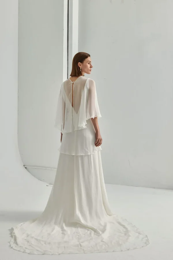 Viktoria Chan Short Sleeves | Iris Wedding gown