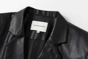 Viktoria Chan Outerwear | Kyla slim leather coat