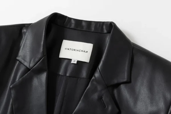 Viktoria Chan Outerwear | Kyla slim leather coat
