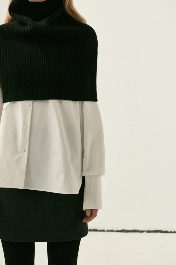 Viktoria Chan Knitwear | Lyla neck pullover