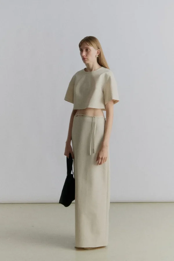 Viktoria Chan Tops & Blouses | Mena cropped top