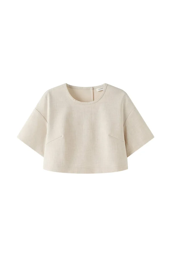 Viktoria Chan Tops & Blouses | Mena cropped top