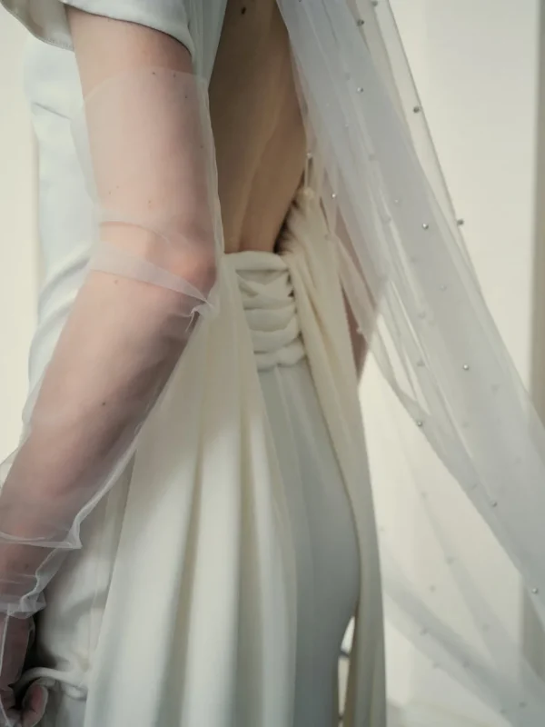 Viktoria Chan Accessories | Nora pearl veil