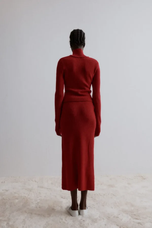 Viktoria Chan Knitwear | Aw24 | Pamira long skirt