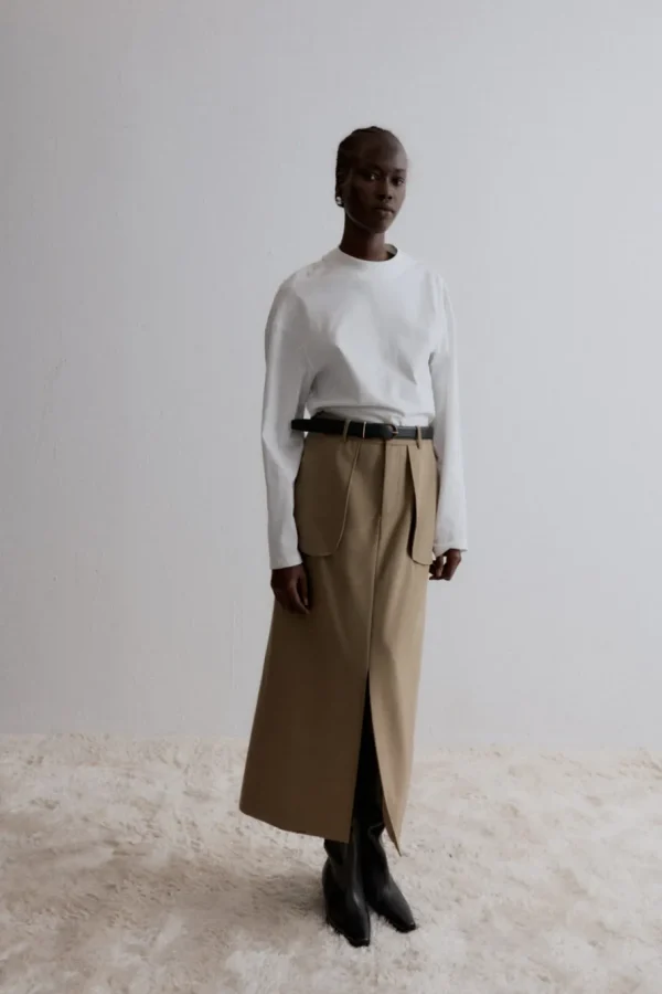 Viktoria Chan Skirts | Aw24 | Pamira pocket skirt