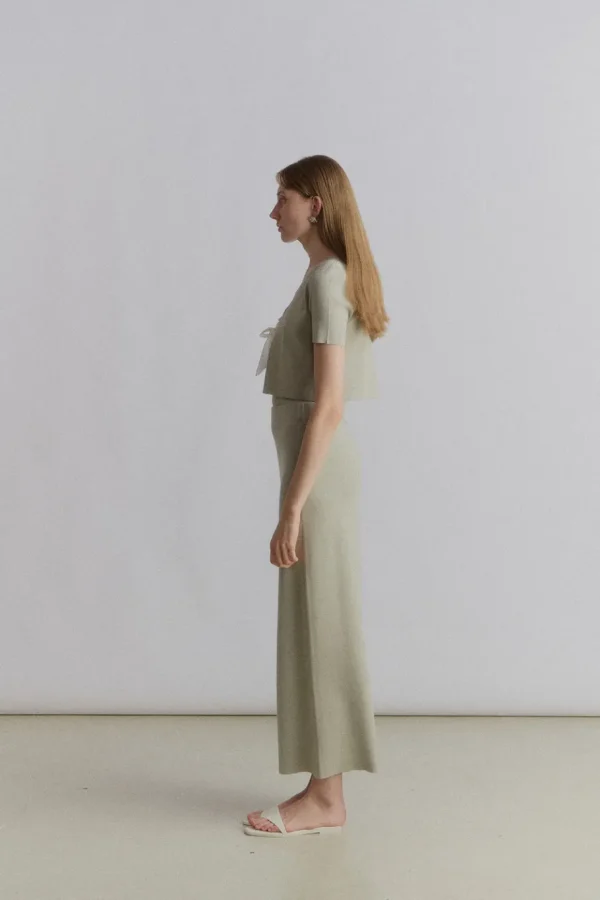 Viktoria Chan Skirts | Knitwear | Priya long knit skirt
