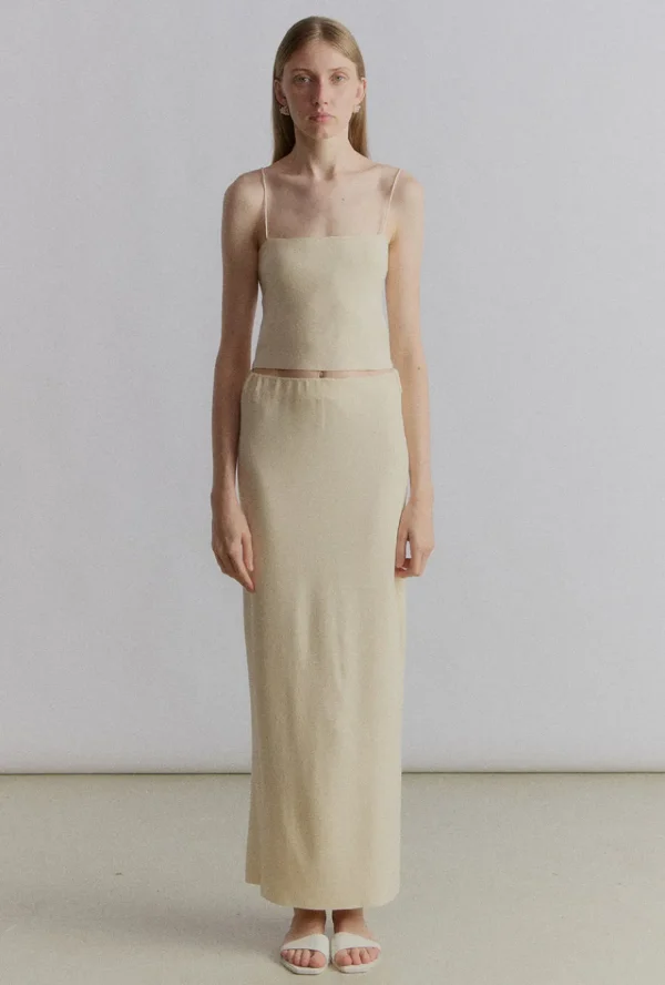Viktoria Chan Skirts | Knitwear | Priya long knit skirt