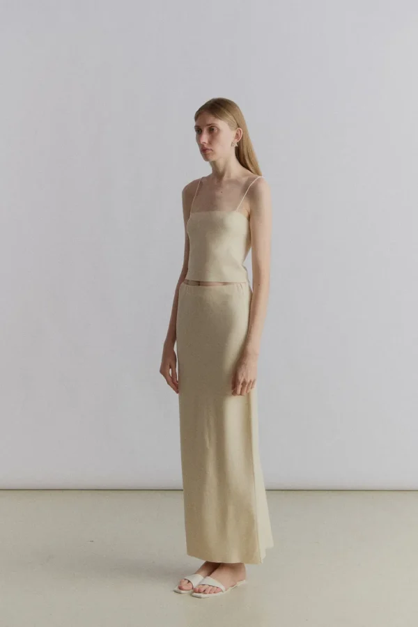 Viktoria Chan Skirts | Knitwear | Priya long knit skirt