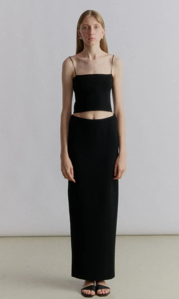 Viktoria Chan Skirts | Knitwear | Priya long knit skirt