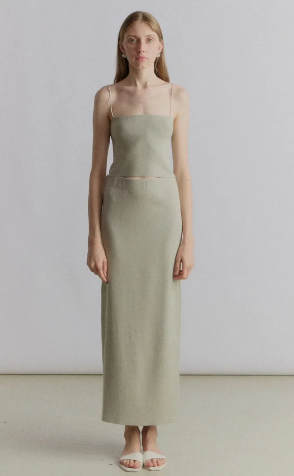 Viktoria Chan Skirts | Knitwear | Priya long knit skirt