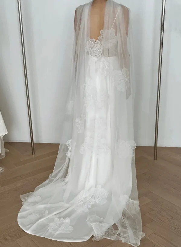 Viktoria Chan Bridal Sets | Thyra satin skirt