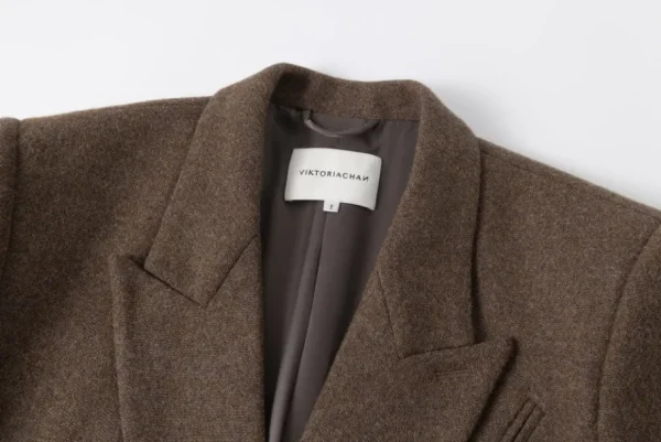 Viktoria Chan Outerwear | Aw24 | venus straight coat